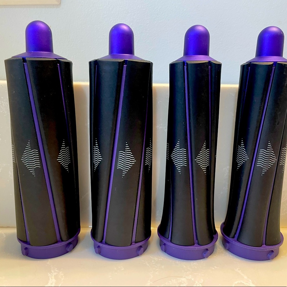 Dyson original barrels - black and purple
